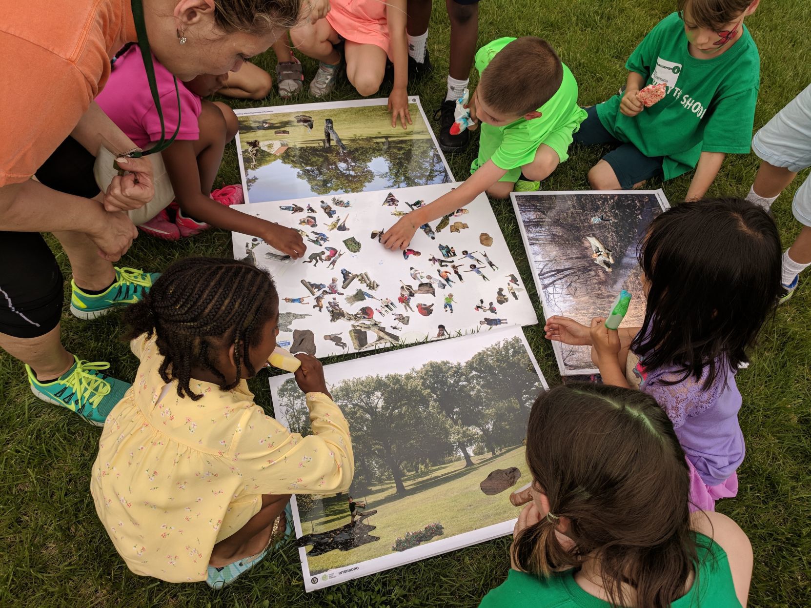 Nature Playscape in Forest Park